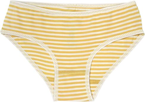 ORGANICKID Girls Organic Cotton Underwear GOTS Certified Kids Toddler Panties Briefs in Saudi Arabia