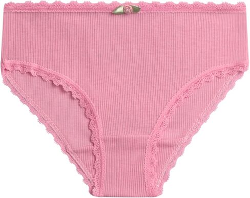 dELiA*s Girls Underwear Panties - 5 Pack Cotton Ribbed Panties for Girls with Lace-Trimmed Waistband Multipack Underwear in Saudi Arabia