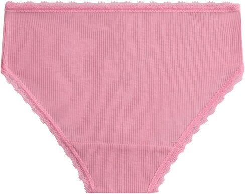 dELiA*s Girls Underwear Panties - 5 Pack Cotton Ribbed Panties for Girls with Lace-Trimmed Waistband Multipack Underwear in Saudi Arabia