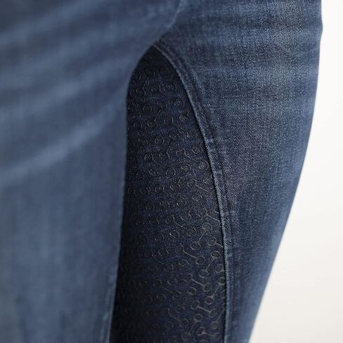HORZE Kaia HighWaist FS Denim Breech 26 Dark Blue in Kuwait