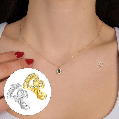 tucnoeu 2pcs 14G مكعب زركونيا مرساة جلدية قمم وقاعدة جراحية، الصلب لذيذ تشيكوسلوفاكيا الماس Microdermals داخليا الجسم ثقب ترصيع داخليا مترابطة للنساء الرجال، الذهب، الشظية in Kuwait