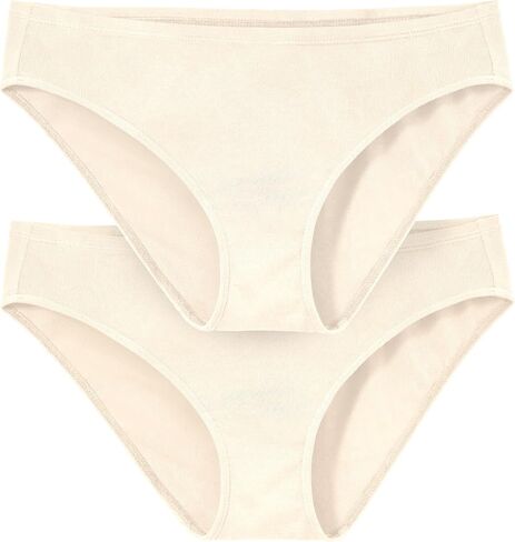 City Threads Organic Cotton Underwear for Women Pack of 2, Soft 100% Cotton Bikini Panties for Women in Kuwait