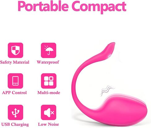 APP Long Distance Remote Control Pelvic Floor Trainer with Waterproof Silicone | Quiet Powerfull | USB Chargeable | 360 Flexible | APP Control in Saudi Arabia