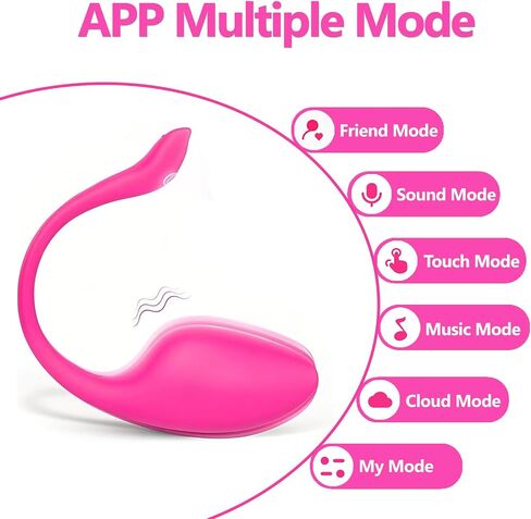 APP Long Distance Remote Control Pelvic Floor Trainer with Waterproof Silicone | Quiet Powerfull | USB Chargeable | 360 Flexible | APP Control in Saudi Arabia