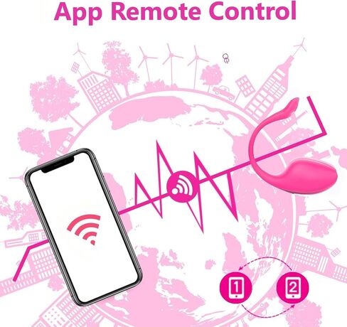 APP Long Distance Remote Control Pelvic Floor Trainer with Waterproof Silicone | Quiet Powerfull | USB Chargeable | 360 Flexible | APP Control in Saudi Arabia