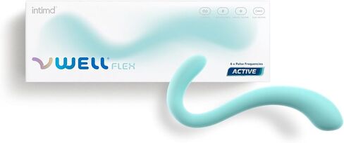 VWELL Flex Silicone Vibrating Wand Flexible Shaft Dual Motors Active Home Use Women Rechargeable in Kuwait
