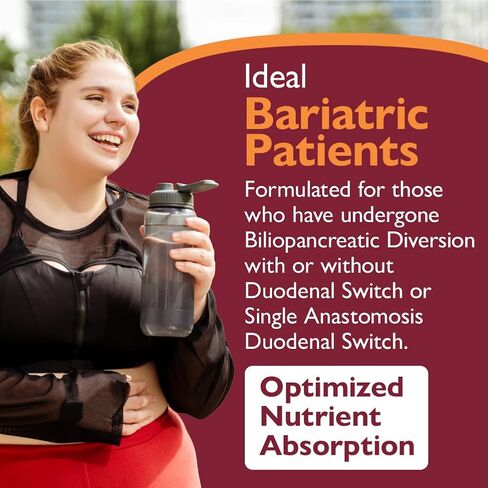 Celebrate Vitamins Multi ADEK Chewables, 60mg Iron - Daily Bariatric Multivitamin, Vitamins A, D, E, K & B12 for Duodenal Switch Surgery Patients - Grape (60 Tablets) in Kuwait
