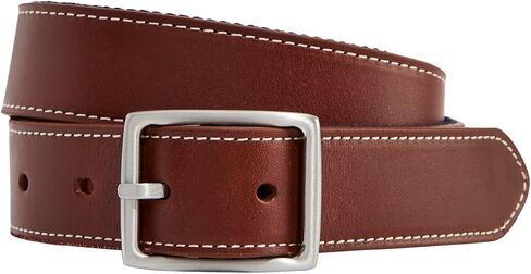 vineyard vines Boys' Leather and Webbing Reversible Belt, Nautical Navy, L in Kuwait