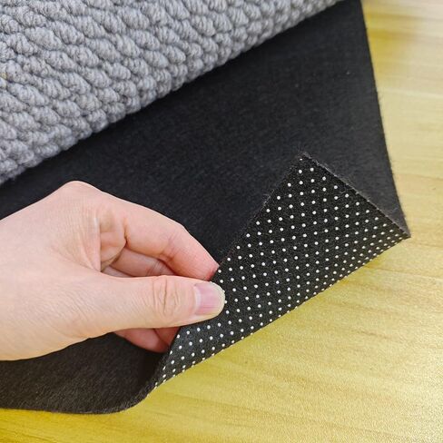 Non Slip Rug pads8x10 ft,100% Waterproof Rug pad,Suitable for All Types of Floors,Durable Hardwood Floor Protection Rug mat,Felt Material with Anti-Slip Backing,secures the Rug in Place for Safety in Saudi Arabia