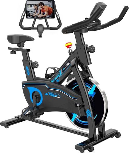 Leikefitness Exercise Bike,Indoor Cycling Bike, Stationary Bike Magnetic Resistance Quiet and Smooth for Home in Kuwait