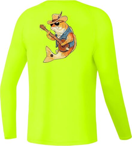 Boys UPF 50+ Long Sleeve Rash Guard, Youth UV Protection Fishing Shirt, Quick Dry Swim Shirts for Water Beach Surf in Kuwait