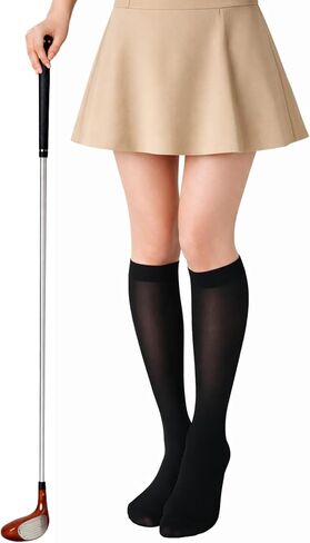 Golf Cool Knee-High Socks Made in Korea Tights UV Protection in Saudi Arabia