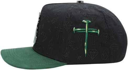 Ferreti Hats FT172 Gorra de San Judas Tadeo - San Judas Hat for Men & Women - Black Saint Jude Premium Snapback Hat for Men & Women, Gorras para Hombres Originales in Saudi Arabia