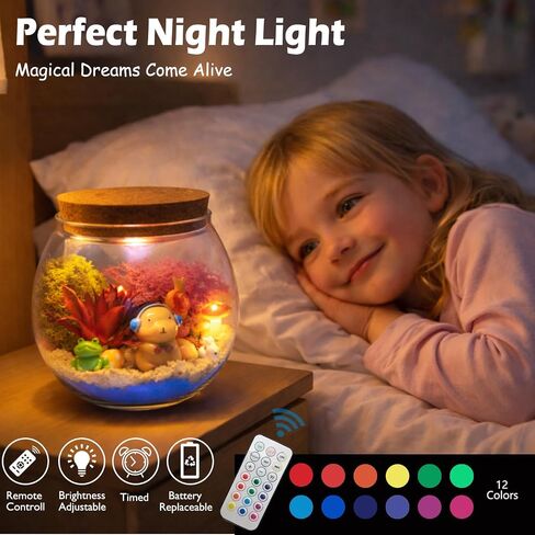 Capybara Gifts for Girls & Boys – DIY Glow Jar Toy with LED – Cute Capybara Night Light Arts and Crafts for Kids Ages 4 5 6 7 8-12 Year Old – Great Room Decor, Birthday Decorations & Easter Gifts in Saudi Arabia
