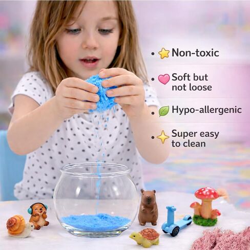 Capybara Gifts for Girls & Boys – DIY Glow Jar Toy with LED – Cute Capybara Night Light Arts and Crafts for Kids Ages 4 5 6 7 8-12 Year Old – Great Room Decor, Birthday Decorations & Easter Gifts in Saudi Arabia