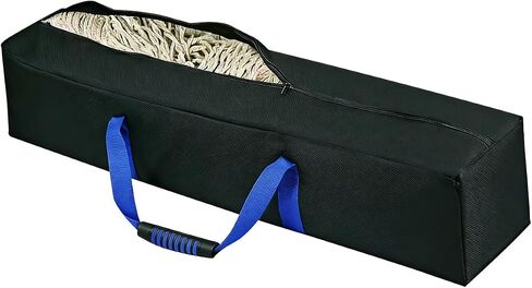 Hammock Storage Bag Heavy Duty Waterproof, 62''L x 10''W", Portable Steel Hammock Stand Carrying Bag with Zipper Closure, Black in Saudi Arabia