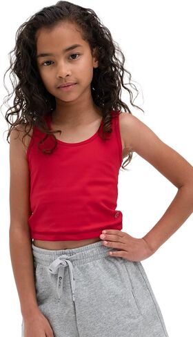Ethika Girl's Long Line Bra Stretch with Moisture Wicking for Active Play in Kuwait
