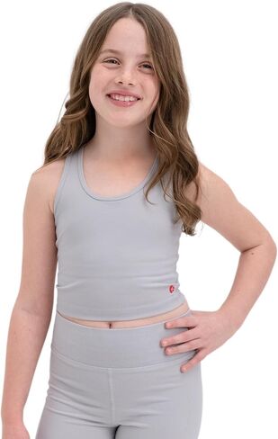 Ethika Girl's Long Line Bra Stretch with Moisture Wicking for Active Play in Kuwait