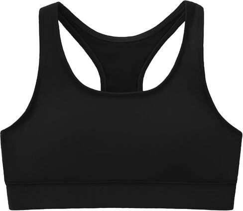 Girls Sports Bras with Removable Pads, Soft Stretchy Girl Athletic Everywear Yoga Dance Training Cheer in Saudi Arabia