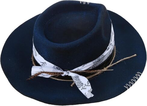 Distressed Ethnic Wool Hat with Distressed Detail Trendy and Comfortable for Men and Women Unique Wool Hat in Saudi Arabia