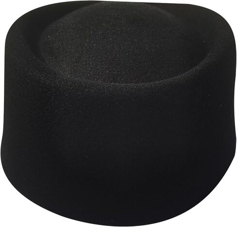 Elegant Top Hat Fedoras Flat Short Brimmed Hat Surprise Gifts Headwear for Vacation Photo Props Elegant Party Accessory in Saudi Arabia