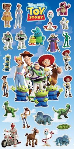 Disney Socks for Toddlers 2T-4T - Bundle with 6 Pairs of Ankle Socks for Boys Featuring Buzz Lightyear, Simba Plus Stickers, More | Disney 100 Apparel Set in Kuwait