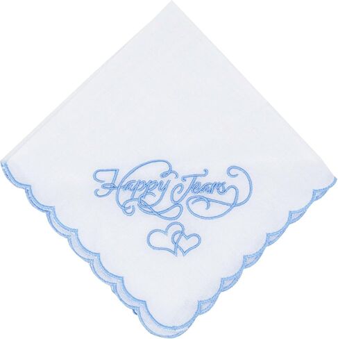 Happy Tears Handkerchief for Bride,Wedding Party Accessory Bridesmaid bridal shower gifts in Saudi Arabia