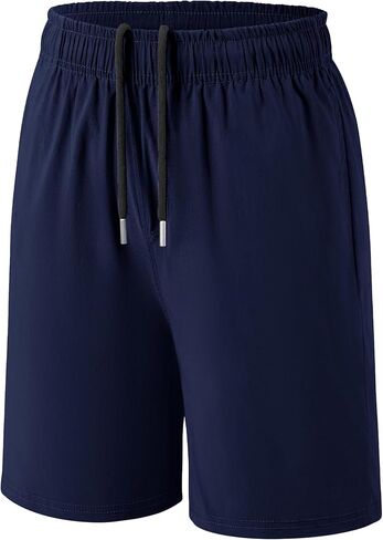 Somaibo Boys Athletic Shorts Kids Quick Dry Basketball Soccer Running Sports Gym Active Performance Shorts with Pockets in Saudi Arabia