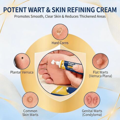 wart Remover Freeze Off,with Salicylic Acid 17% - Fast-Acting Gel for Common & Plantar Warts on Hands and Feet, Maximum Strength - 20G/0.7OZ in Saudi Arabia