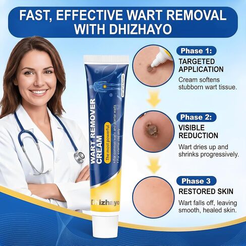 wart Remover Freeze Off,with Salicylic Acid 17% - Fast-Acting Gel for Common & Plantar Warts on Hands and Feet, Maximum Strength - 20G/0.7OZ in Saudi Arabia