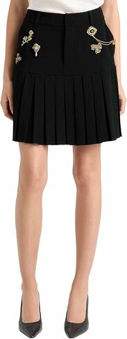 Cinq à Sept Women's Gold Brooches Mini Bane Skirt in Kuwait