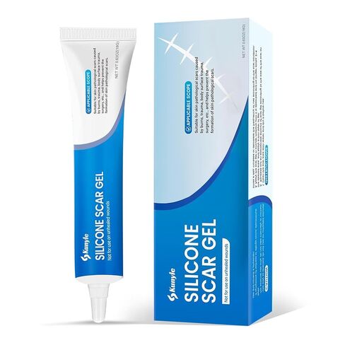 100% Silicone Scar Gel, Scar Cream, Advanced Scar Stick for Surgical Scars, Stretch Marks, Keloid Bump Removal, Old and New Scars 0.63oz (18g) in Kuwait