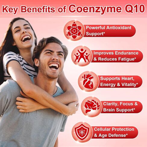 CoQ10 400mg Per Serving, 300 Softgels Extra Strength with MCT Oil, Coenzyme Q10 as Ubiquinone, Antioxidant Support for Heart & Energy Health, Non-GMO,Gluten & Soy-Free,150-Day Supply in Saudi Arabia