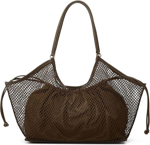 2 Pcs Crochet Tote Bag Women Mesh Summer Beach Bags Slouchy Shoulder Hobo Purse Large Vacation Travel Tote Handbags 2026 in Kuwait