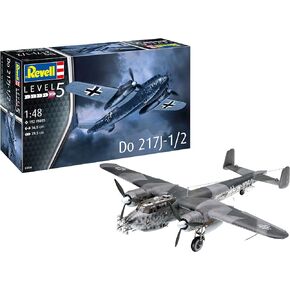 ドイツレベル(Revell) German Level 1/48 Luftwaffe Dornier 217J-1/2 Plastic Model 03814