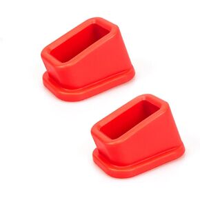 Seat Belt Buckle Holder for Easy Rear Seat Access - Hands-Free Solution for Quick Buckling, Child-Friendly, Compatible with Most Car Models.(Red)
