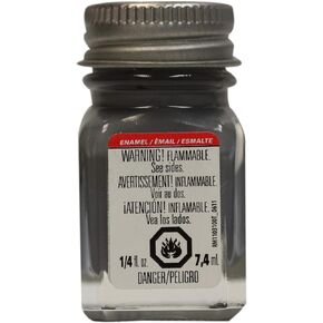 Testors 11TT-1163 Enamel Paint Open Stock, 0.25-Ounce, Flat Battle Grey