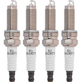 Juicery Spark Plugs ILZKR7B11S 12290R48H01 5787 Automotive Replacement Iridium Spark Plug 4 PCS Compatible with Honda Acura ILX TSX Accord CR-V Civic Crosstour 2.4L L4