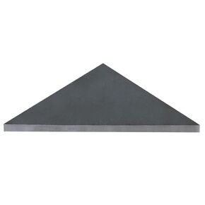 eoere 10 PCS Heavy Duty Steel Plate Gussets 4" x 4" x 3/16", Weld On Triangle Gusset Base Plate for Structural Joint Support (8 Gauge Steel)