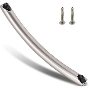 MDEOOSKY DE94-02933A Microwave Door Handle with 2 Screws, Replacement for Samsung MC ME SMH Microwave, DE94-04309A DE64-02522A AP5622966