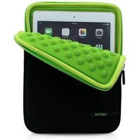 7-8 inch Tablet Sleeve Case Shockproof Protective Bag for iPad Mini 6, iPad 5/4/3/2/1, Galaxy Tab A7 Lite 8.7", Tab A9, Tab A 8.4", Tab A 8.0", Fire 7, Fire HD 8, iPlay 50 Mini Pro, PRITOM 7 (Red)