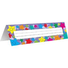 Teacher Created Resources Happy Stars Tented Name Plates (TCR1941)