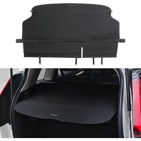 JDMSPEED Retractable Rear Cargo Cover Shade Compatible with 2012-2016 Honda CR-V 2.4L Black Trunk Security Cover