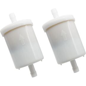 12581-43012 Fuel Filter for Kubota Fuel Filter 12581-43012 13351-43010 BX25 BX22 BX1850 BX23D BX24D BX1870 BX1860 BX1830D 5/16" Inline Fuel Filter Lawn Tractor Mowers (2 Pack)