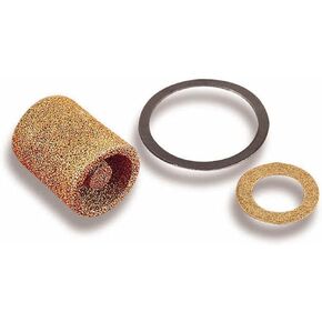 Holley 162-500 Brass Carburetor Fuel Inlet Filter - Pack of 2