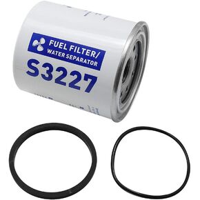 S3227 Fuel Filter Element Water Separator Replacement for Parker Racor Gas Spin-On Fuel Water Separator 320R 490R-RAC-01 Marine Boat Engine