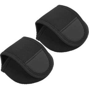 SUNGOOYUE 2PCS Fishing Rod Sleeves & Reel Bags,Baitcasting Reel Cover Case Protector Waterproof Baitcast Reel Protective Case Pouch