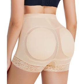 Butt Lifting Shapewear Padded Underwear for Women Butt Lifter Panties Tummy Control Shorts