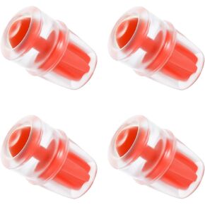 4pcs Bite Valve Replacement Sheath for Osprey, Silicone BPA Free Hydration Pack Bite Valve Replacement Water Bladder Bite Valve Replacement Nozzle Mouthpiece Replacement for Hydration Pack System