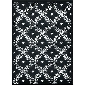 PUPUZAO Plastic Embossing Folder (5inchx7inch|Vine & Love) Paper Crafts Plastic Textured Impressions for Card Making Scrapbooking
